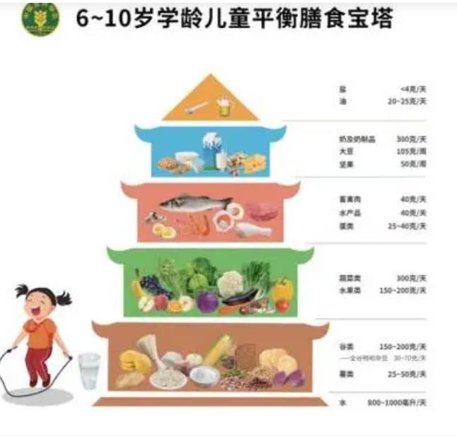 6-17岁儿童膳食指南